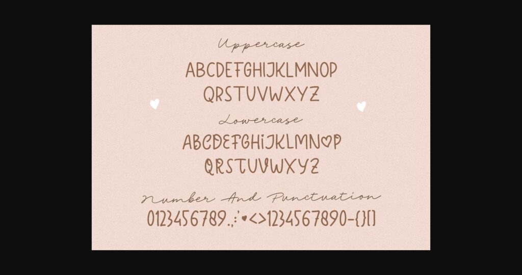 Brownies Lover Font Poster 5