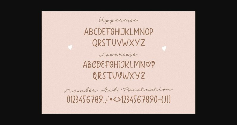 Brownies Lover Font Poster 5