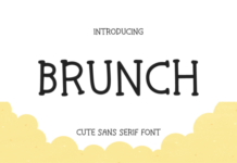 Brunch Fonts