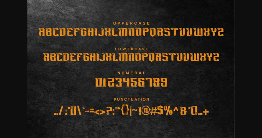 Brush Gaming Font Poster 6