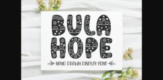 Bula Hope Font Poster 1