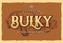 Bulky Fonts