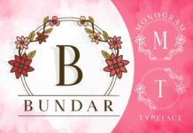 Bundar Font Poster 1