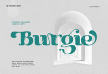 Burgie Fonts