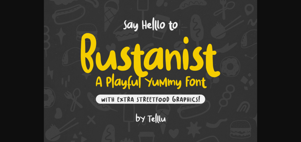 Bustanist Font Poster 3