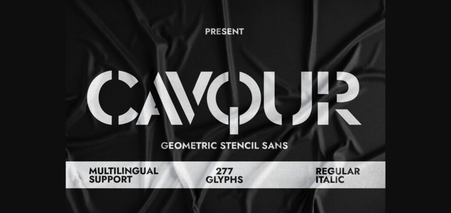 Cavqur Font Poster 1