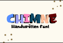 Chimne Font Poster 1