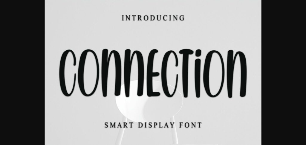 Connection Font Poster 1