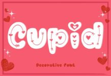 Cupid Font Poster 1