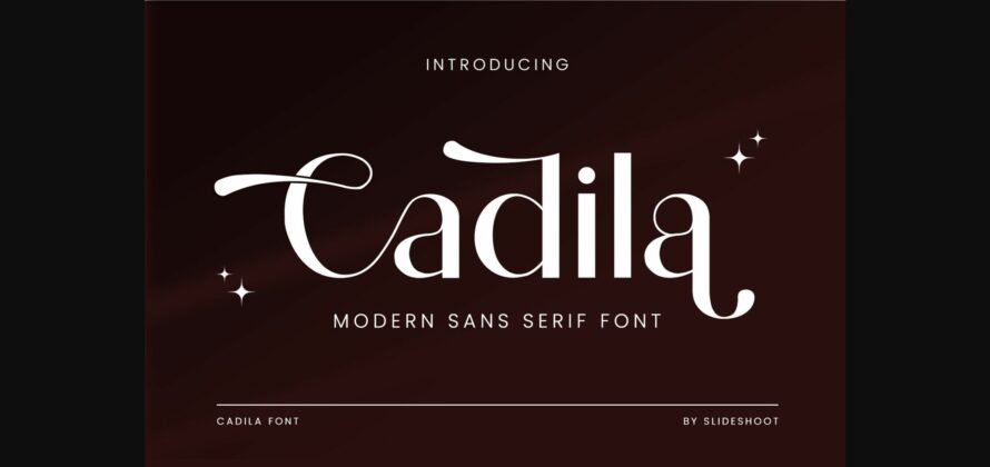 Cadila Font Poster 3