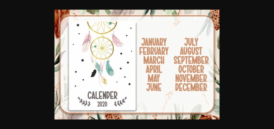 Calihome Font Poster 8