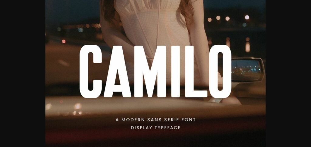 Camilo Font Poster 3