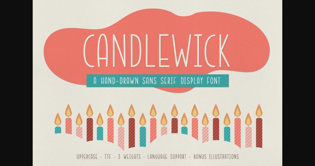 Candlewick Font Poster 1