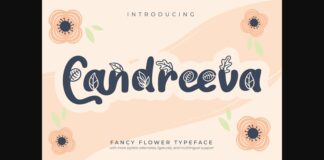 Candreeva Font Poster 1