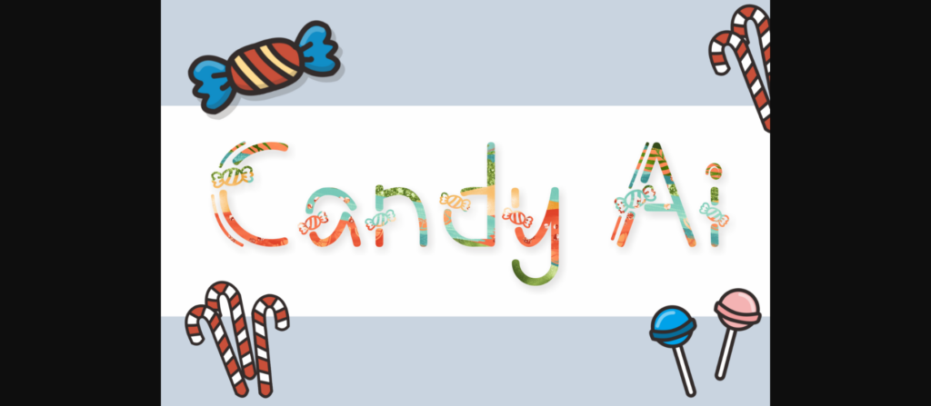 Candy Ai Font Poster 3