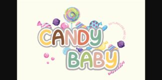Candy Baby Font Poster 1