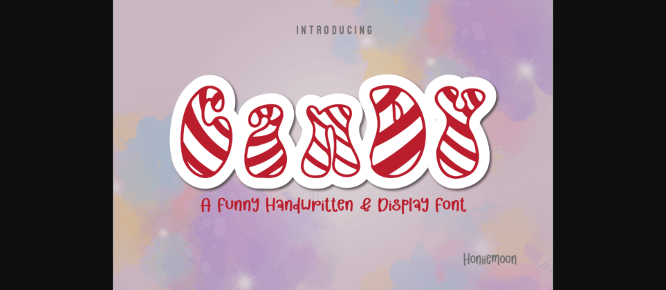 Candy Font Poster 3