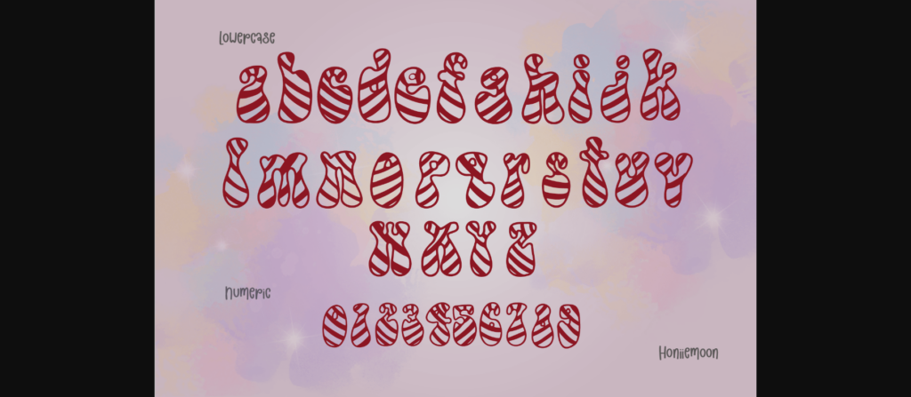 Candy Font Poster 4