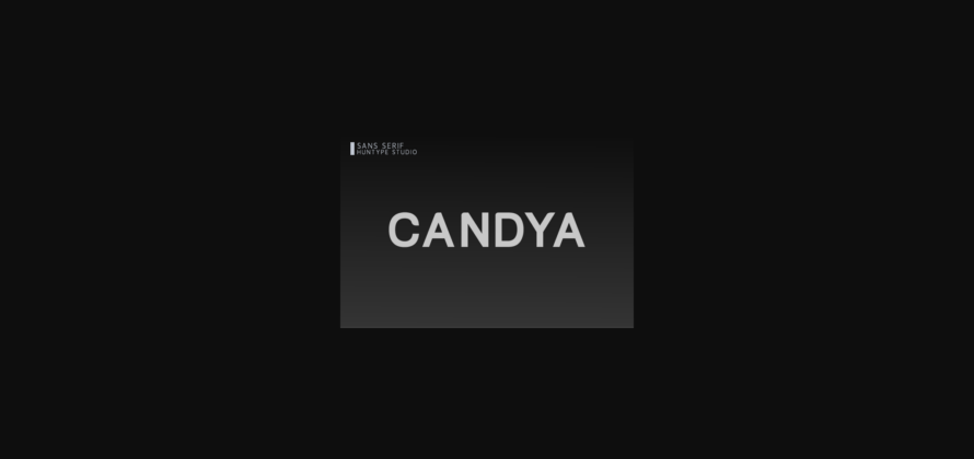 Candya Font Poster 3