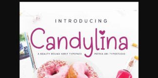 Candylina Font Poster 1