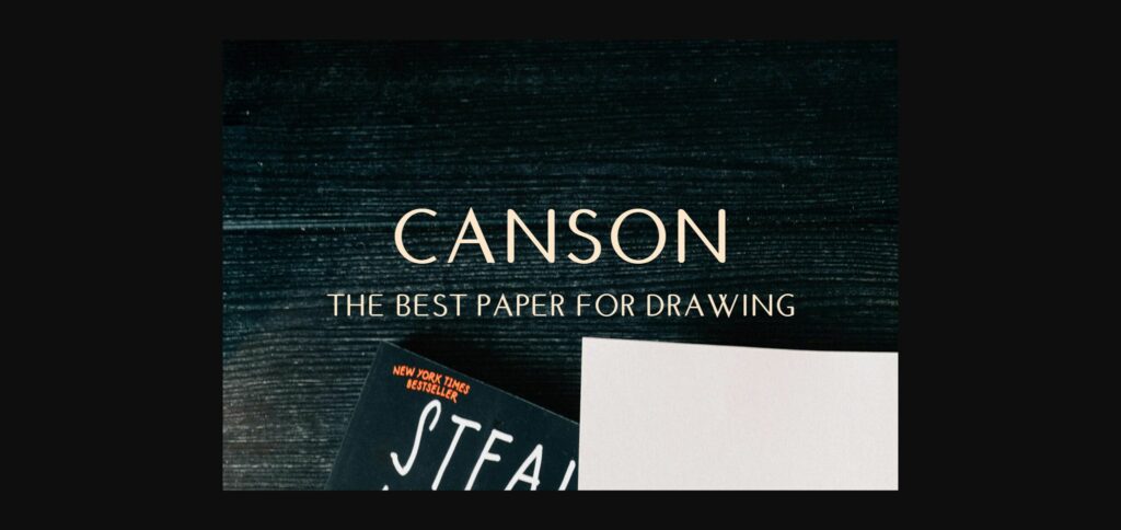 Canson Font Poster 5