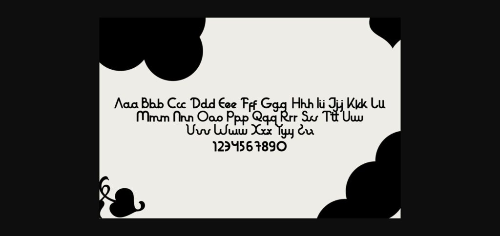 Capture Font Poster 6