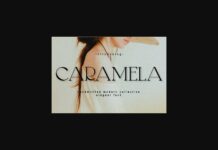 Caramela Font Poster 1