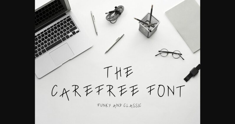 Carefree Font Poster 1