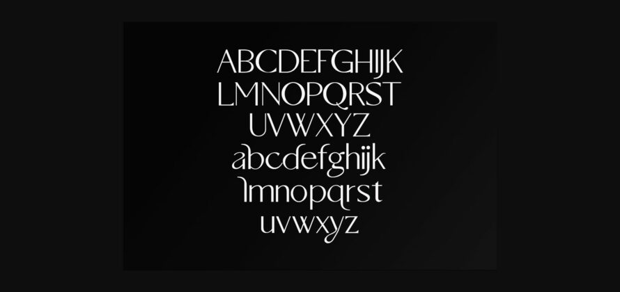 Caslim Font Poster 9