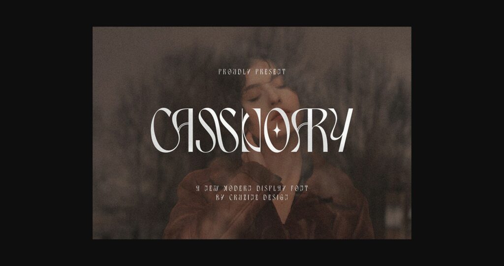 Cassnoary Font Poster 3