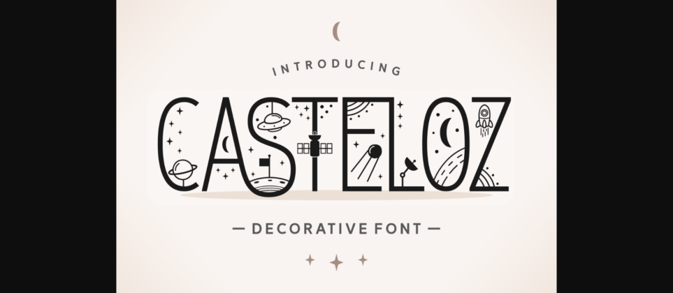 Casteloz Font Poster 1