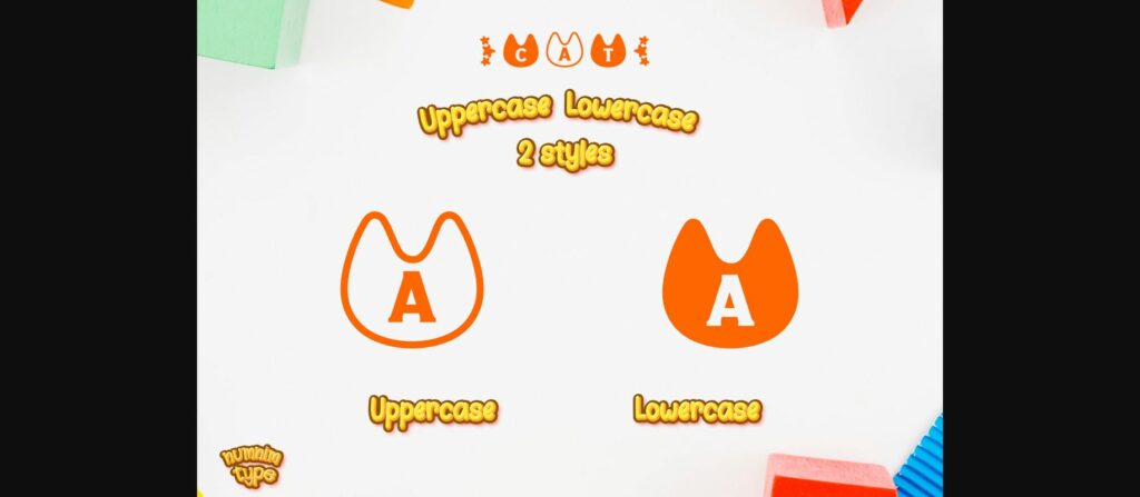 Cat Font Poster 7