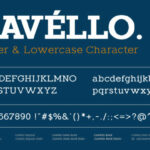 Cavello Fonts