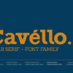 Cavello Fonts