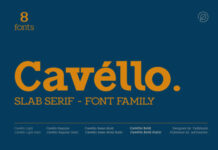 Cavello Fonts