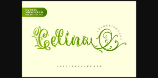 Celina Duo Font Poster 1