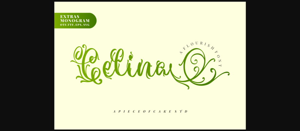 Celina Duo Font Poster 1