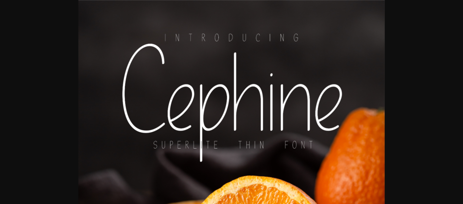 Cephine Font Poster 3