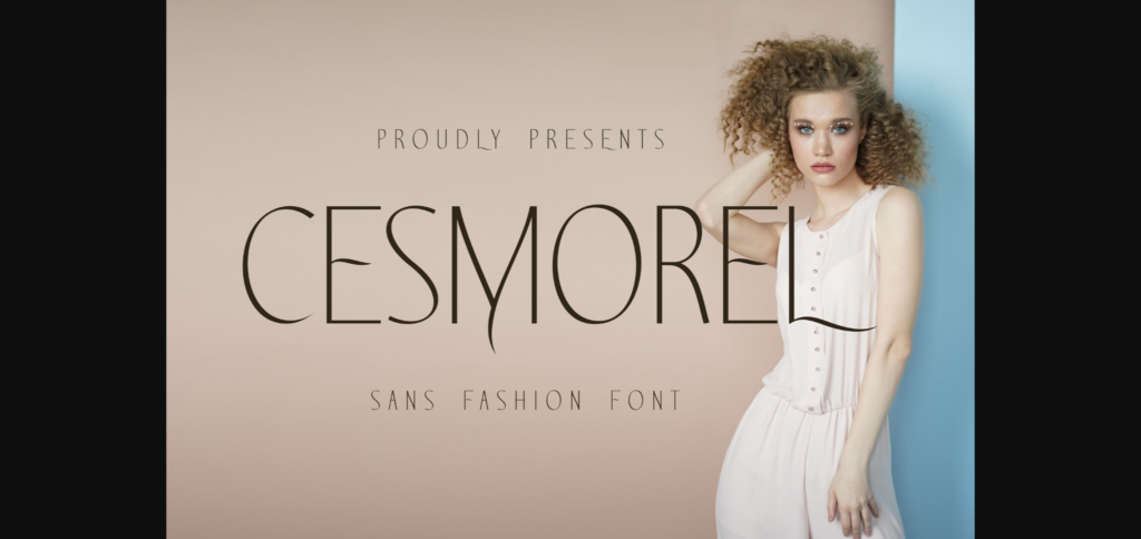 Cesmorel Font Poster 3