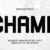 Champ Font