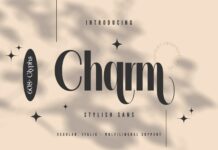 Charm Font Poster 1