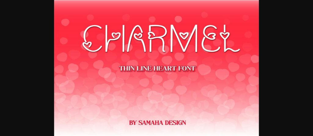 Charmel Font Poster 1