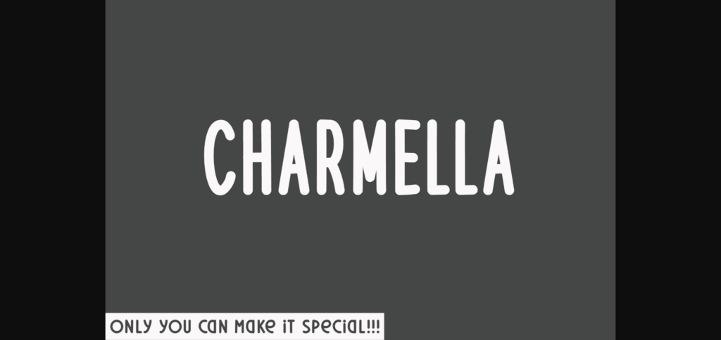 Charmella Font Poster 3