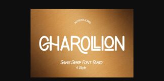 Charollion Font Poster 1