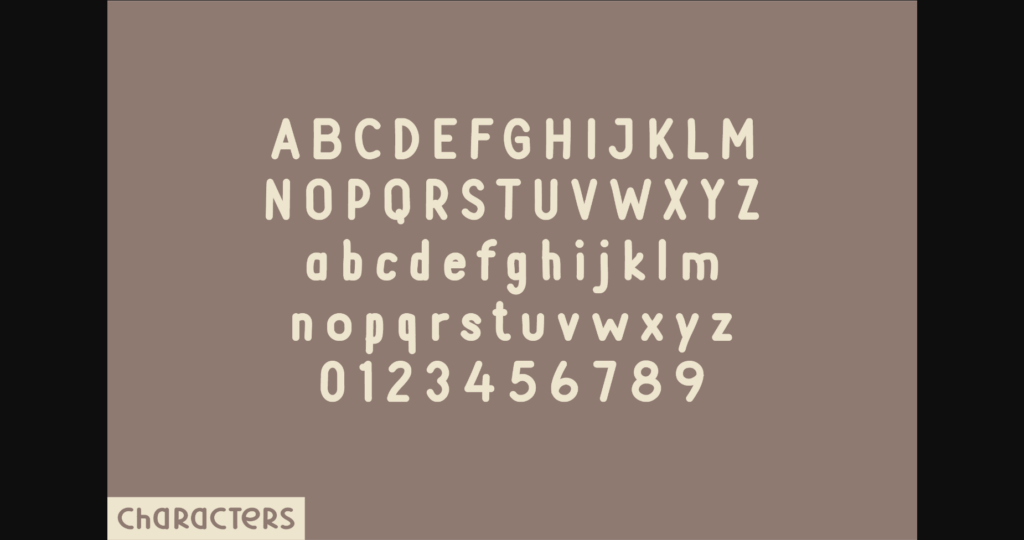 Cheeky Monkey Font Poster 2