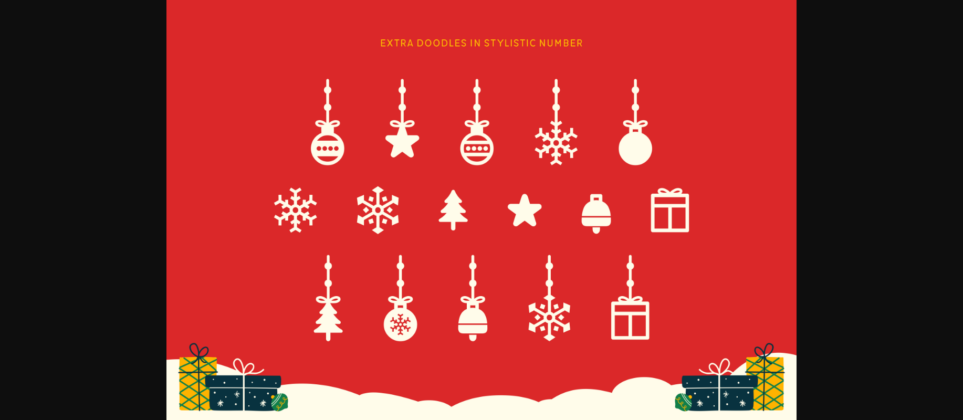 Cheerful Christmas Font Poster 8