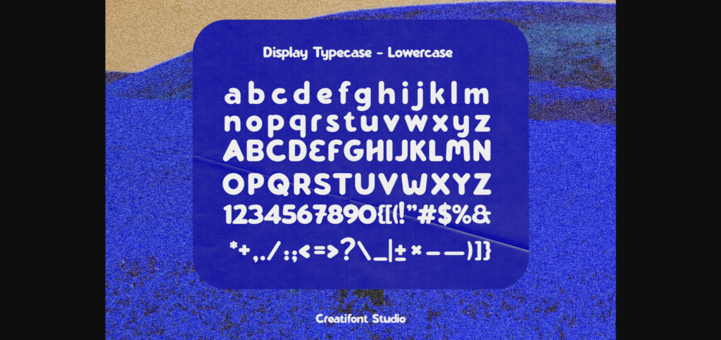 Cheerio Font Poster 2