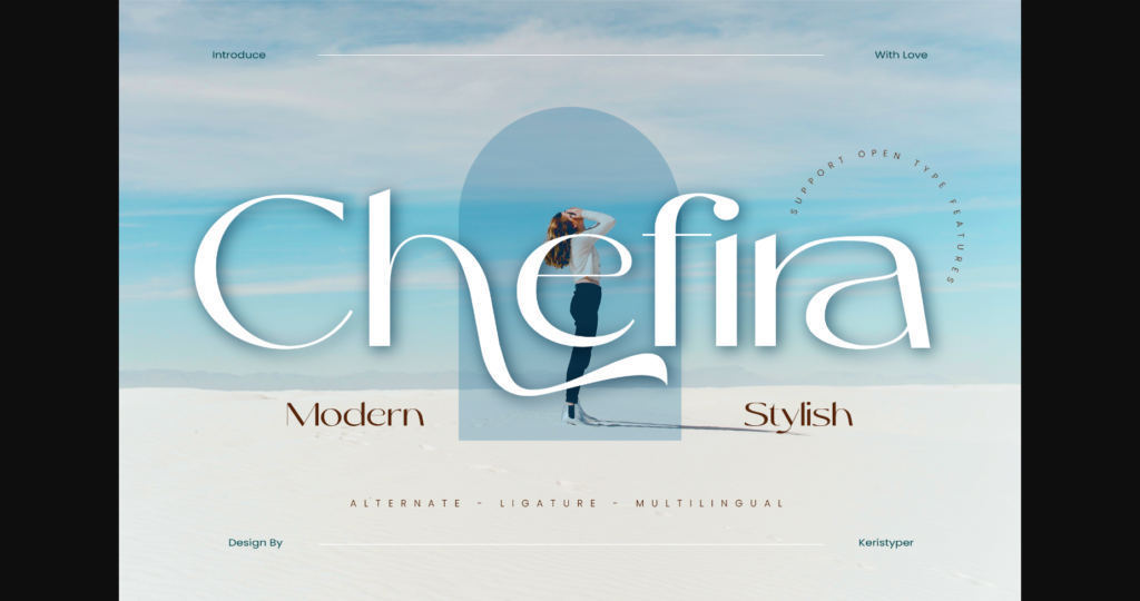 Chefira Font Poster 3