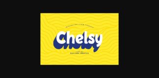 Chelsy Font Poster 1