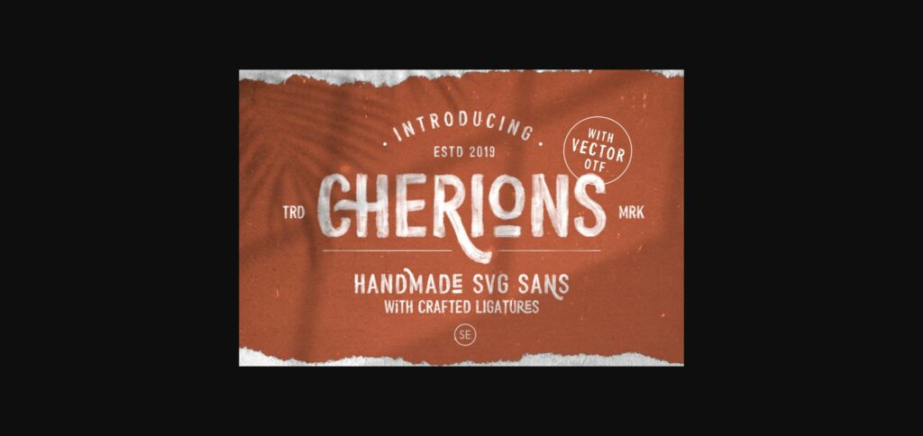 Cherions Font Poster 1